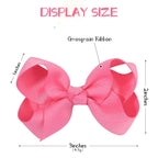 YHXX YLEN 80PCS 3Inch Hair Bows for Girls Grosgrain Ribbon Toddler Hair Bow
