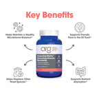 ARG Essential-Biotic Saccharomyces Boulardii - 9 Billion CFU Probiotic Yeast - Gastrointestinal Balance & Immune Function Support - Vegetarian - 40 Servings - 120 Capsules