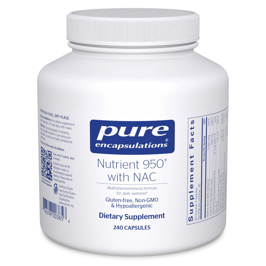 Pure Encapsulations Nutrient 950 with NAC | Helps Provide Additional Immune Support* | 240 Capsules