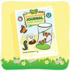 Insect Lore Butterfly Garden Kit with Live Caterpillars – Grow 10 Painted Lady Butterflies - STEM Learning Activity, Habitat with Journal, Stickers, Seeds & Figurines - As Seen on TV