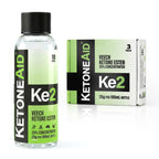 KetoneAid Ke2 Veech Ketone Ester 25% Concentrate | Not Bad Apple | No Caffeine, No Sugar, No BHB Salt | Exogenous Ketone D-BHB Ester | 25g KE & 10 Serv. per Bottle (3 Count)