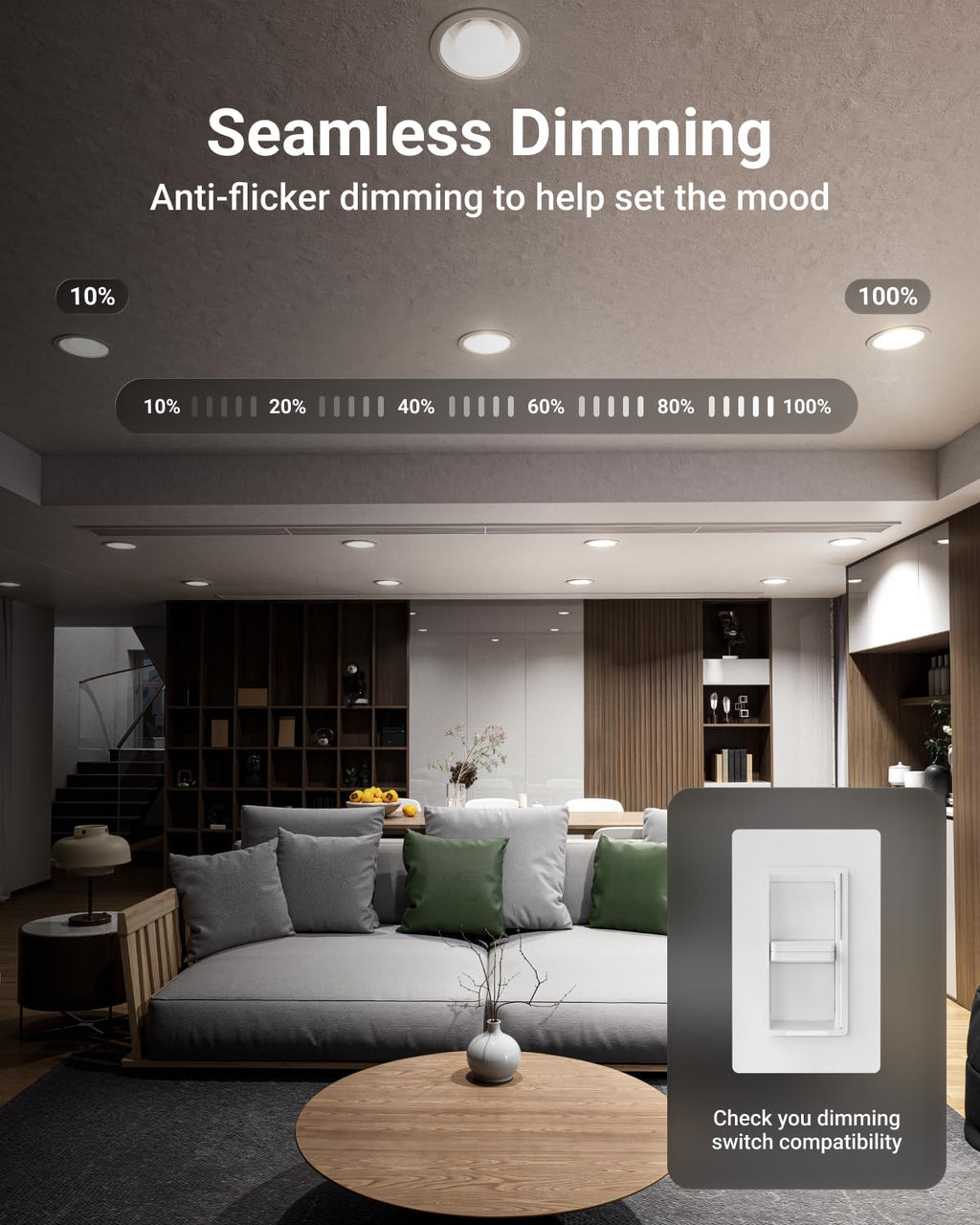 Sunco 12 Pack BR30 LED Bulb, Recessed Can Light Bulbs, Indoor Flood Lighting, 1600 LM, 16W (100W Equivalent) 4000K Cool White, E26 Medium Base, Dimmable UL