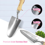 WORKPRO 8-Piece Pink Garden Tool Set - Pink