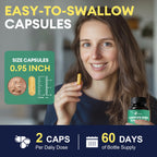Femmetra Spike Protein Detox Capsules, Nattokinase Supplement 8000FU, Quercetin with Bromelain & Curcumin etc. 13-in-1 Protein Capsules Wellness Formula for Immune Health, Vegan, Non-GMO, 120 Capsules