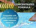 Pool & Hot Tub Defoamer, 1 Gallon, Quickly Eliminate Foam in Pool or hot tubs.