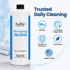 ForPro 99% Isopropyl Alcohol (IPA), 32 Fl Oz (960ml) – Pure & Unadulterated Concentrated Alcohol