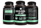 PURE ORIGINAL INGREDIENTS Banaba Leaf Extract (365 Capsules) No Magnesium Or Rice Fillers, Always Pure, Lab Verified