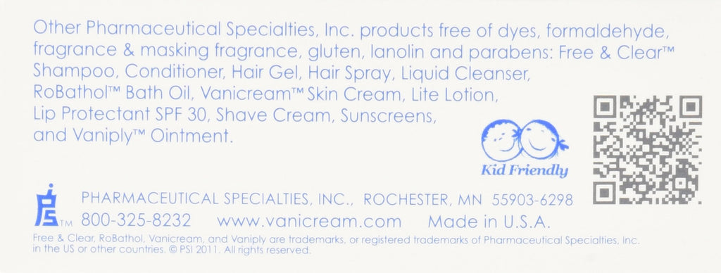 Vanicream Cleansing Bar 3.9 oz For Sensitive Skin, Pack of 4