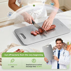 Titanium Cutting Board for Kitchen Set of 3(M+L+XL),One-Piece Design