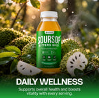 NutraPeaks Soursop Bitters Liquid Immunity + Energy Shots, 16 fl oz, 2 Pack