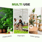 Plant Stem Support Set, 2025 New Reusable Plastic Climbing Plant Support Plant Trellis 3/6 Pcs, Upgrade Climbing Houseplant Support Stakes for Indoor Plants Stem Holder (3, Green)