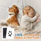 DeerZone Inkless Paw Print Kit,Dog Paw Print Kit,Dog Nose Print Kit
