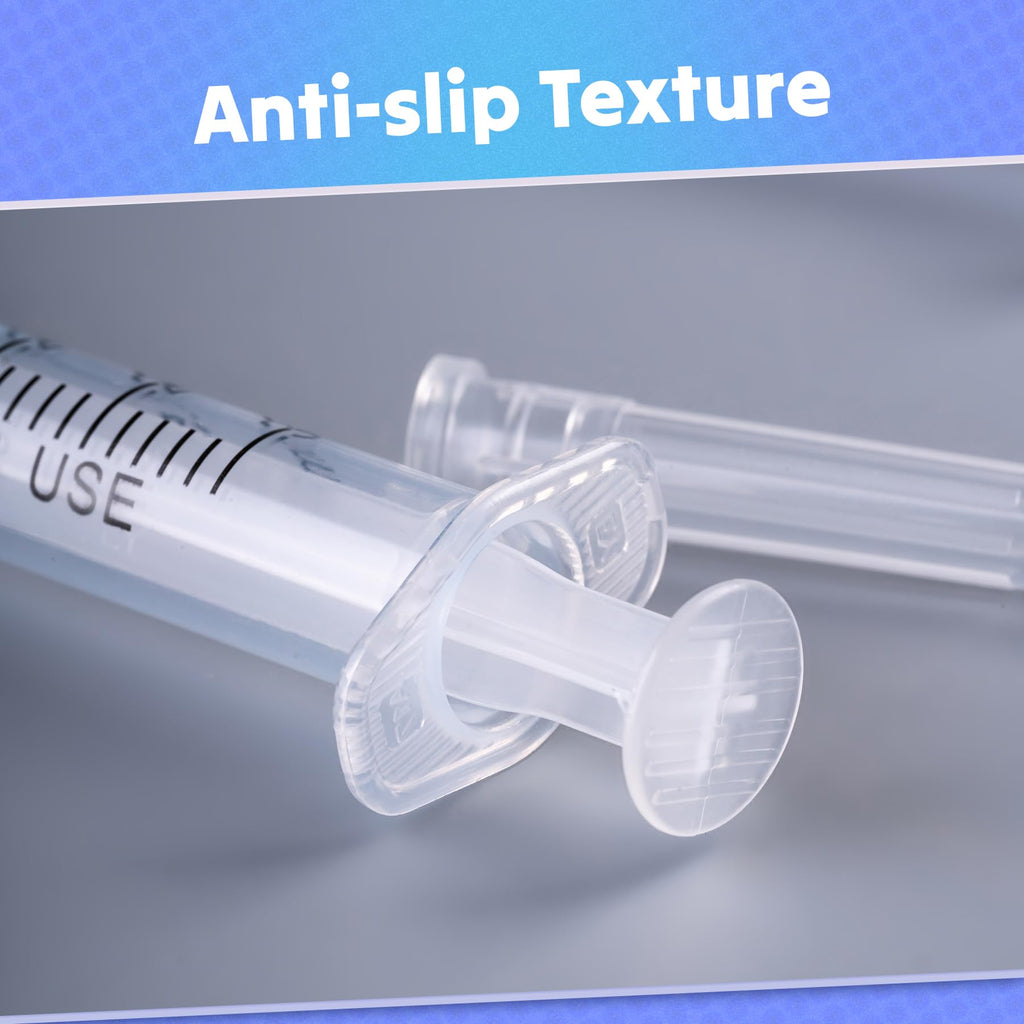 3ml Syringes with 23 Gauge 1 Inch Needles Luer Lock Disposable, 100 Pack