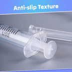 3ml Syringes with 23 Gauge 1 Inch Needles Luer Lock Disposable, 100 Pack