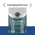 Creatine Monohydrate Powder for Women and Men by Garden of Life, Micronized Pre Workout with Probiotics for Muscle, Strength, Performance, Sport Amino Energy, About 60 Easy to Mix Unflavored Servings