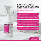 Metrex CaviCide Germicidal Surface Disinfectant Spray, 24 Oz Spray, 12-Pack