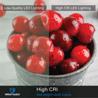 Great Eagle A19 LED Light Bulbs 60 Watt Equivalent - UL Listed - Cool White 4000K LED Light Bulb - 9W Non Dimmable, 800 Lumens (6 Pack)