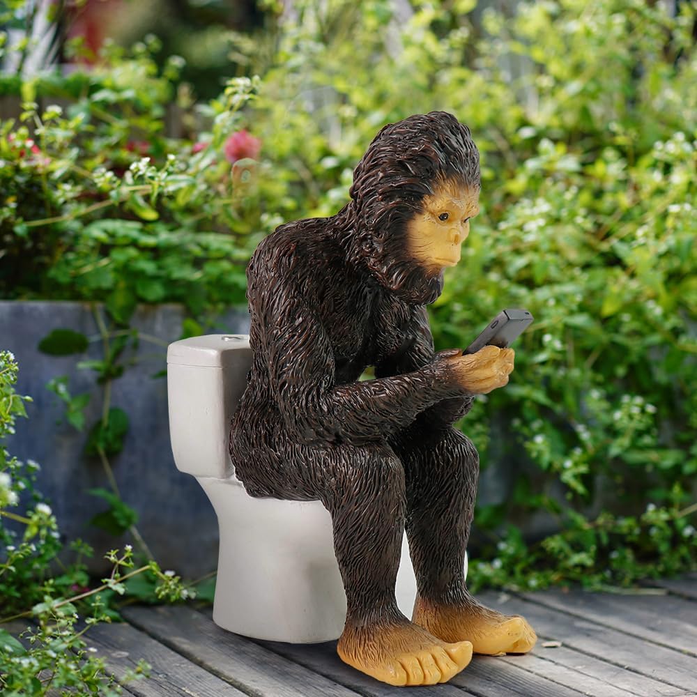 TB TIBAG Bigfoot Statues Sasquatch Outdoor Indoor Decorations