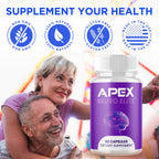 (5 Pack) Apex Neuro Elite Capsules, Apex Neuro Elite Brain Support Pills with Natural Ingredients, Advanced Formula ApexNeuro Maximum Strength Health & Wellness Vitamin for Women & Men (300 Capsules)