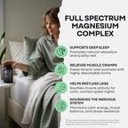 Wild Magnesium Complex for Women & Men – 7 Magnesium Forms in One: Glycinate, Citrate, Malate & More – High-Absorption Magnesio Complex with Fulvic Mineral Blend – 90 Capsules, 450 mg (Pack of 2)