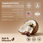 Vitamin D3 K2 10,000 IU – Pure 2-in-1 K2 D3 Vitamin Supplement for Men & Women – MK-7 200 mcg with Coconut Oil – 60 Softgels