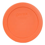Pyrex (1) 7202-PC 1-Cup Green, (2) 7200-PC 2-Cup Orange, (2) 7201-PC 4-Cup Cadet Blue, (1) 7402-PC 6/7-Cup Red, (2) 7210-PC 3-Cup Light Green, (1) 7211-PC 6-Cup Red Lids - Made in USA