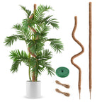 2 Pack Moss Pole 63 Inch Monstera Plant Sticks Support Tall Long Stakes
