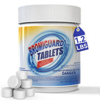 1.2LB Bromine Tablets for SPA Hot Tub, 1 inch Tablets, Hot Tub Bromine Tablets, Soft Water Feel, No Chlorine Odor, Great Chlorine Alternative
