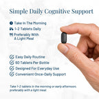 Provasil Brain Supplement for Memory, Focus, Mood & Concentration | Ginko Leaf Flavonoids, Bacopa Monnieri & Biotin | Improve Mental Performance, Attention & Cognitive Health (Pack of 3)