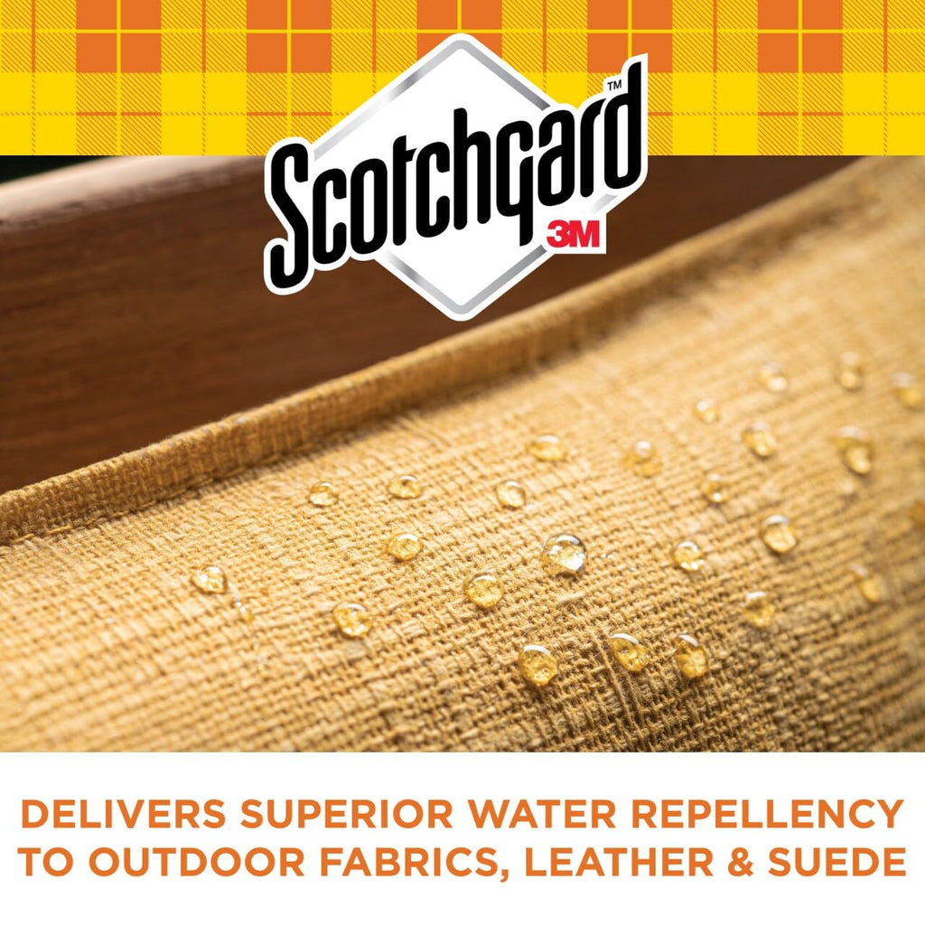 Scotchgard Water & Sun Shield Outdoor Fabric Protector Spray, UV Protection and Water Protection for Patio Furniture, Upholstery & More – 10.5 oz Aerosol (3 Cans)