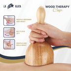 La Plata Wood Therapy Massage Tools -Lymphatic Drainage Massage- Maderoterapia Kit - Massage Body Sculpting Tools for Body Sculpting Anti-Cellulite