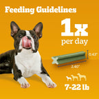 Pedigree Dentastix Small & Toy Breed Dental Dog Treats, Fresh, 102 Count