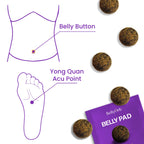 LURE Essentials Belly Orb – BellyOrb Sticker - Works for Men and Women with Wormwood, Clove, Cinnamon, Ginger 30 Pieces BOSP-01