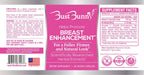Bust Bunny Breast Enhancement Pills - Vegan Friendly - 12 Month Supply | #1 Natural Way to Enlarge Breast and Increase Bust Size