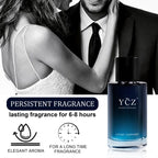 Ycz Lucky Men's Eau De Parfum New Round Box Packaging,1.7oz(50ml),Long Lasting EDP Men.Making it the ideal gentlemen���s gift (2-Pack)
