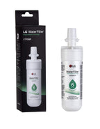 LG LT700P- 6 Month / 200 Gallon Capacity Replacement Refrigerator Water Filter, White, Single & LT120F - 6 Month Replacement Refrigerator Air Filter