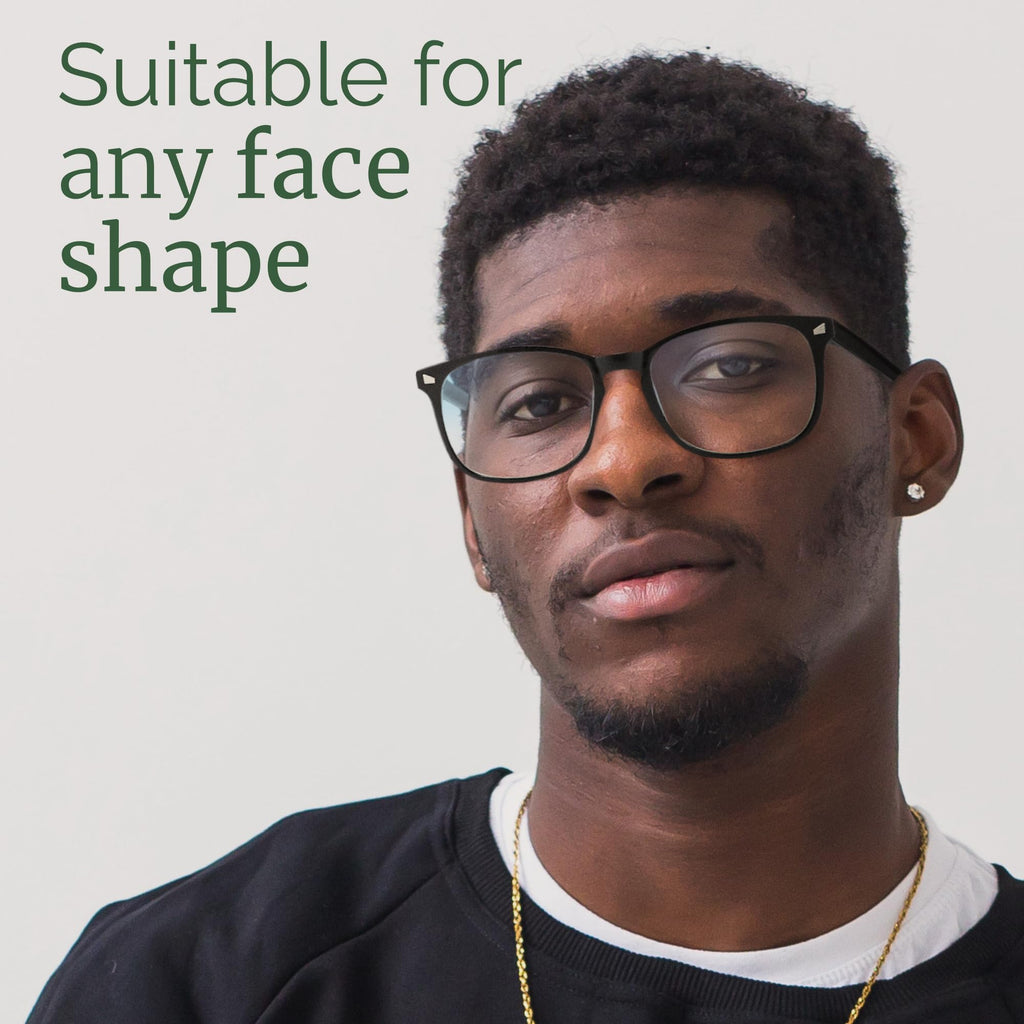 MIGSIR Blue Light Blocking Glasses for Computer Gaming, Fashion Fake Helps Reduce Screen Fatigue Eyeglasses for Women Men