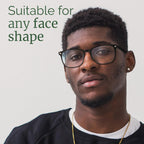 MIGSIR Blue Light Blocking Glasses for Computer Gaming, Fashion Fake Helps Reduce Screen Fatigue Eyeglasses for Women Men
