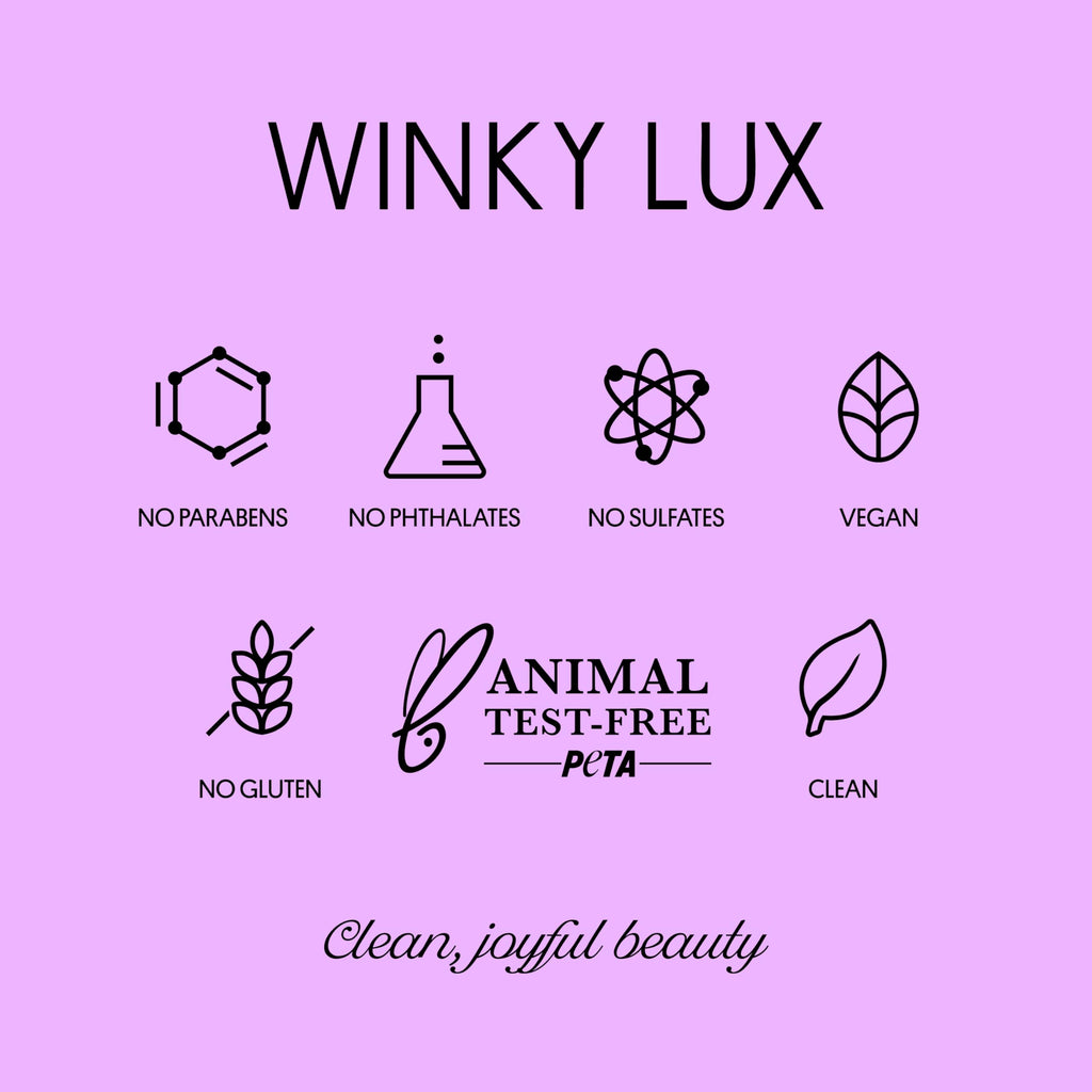 Winky Lux Unicorn Glimmer Balm -Hydrating ph Lip Balm, Natural Pink Tint with pH Color Changing, Moisturize & Soften Lips While Leaving Sheer Pink Tint, with Vanilla Scent