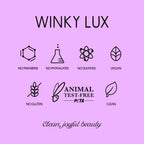 Winky Lux Unicorn Glimmer Balm -Hydrating ph Lip Balm, Natural Pink Tint with pH Color Changing, Moisturize & Soften Lips While Leaving Sheer Pink Tint, with Vanilla Scent