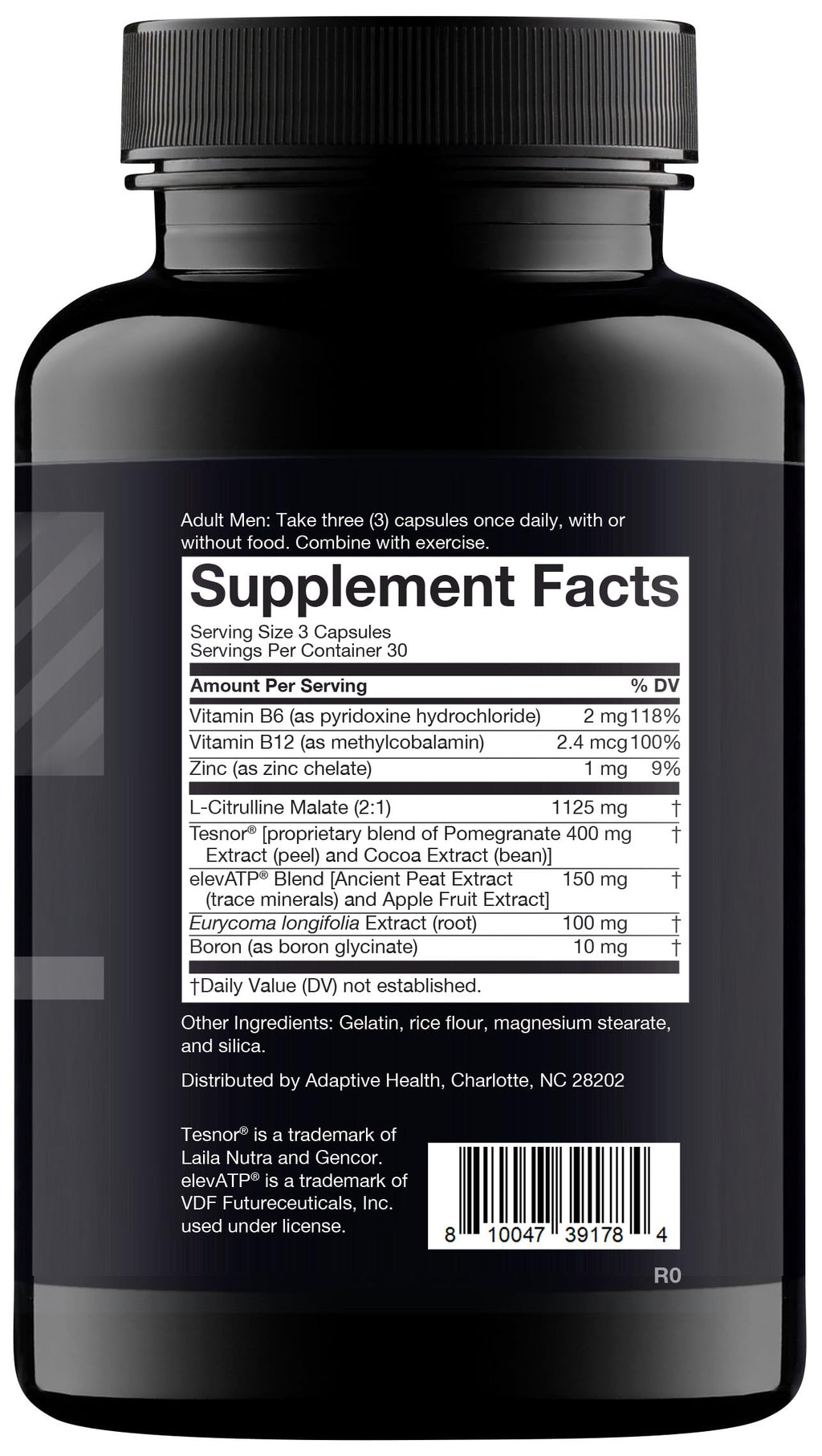 Nugenix Total-T, Free and Total Testosterone Booster for Men, 90 Count