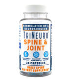TriNeuro Daily Spine & Joint Supplement - NSF Certified - Neurosurgeon Formulated to Support Joint Health & Balance Functional Longevity - Devils Claw, Chondroitin, Glucosamine - 30 Capsules