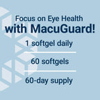 Life Extension MacuGuard Ocular Support with Saffron & Astaxanthin – Eye Health Supplement for Healthy Vision – with Lutein, zeaxanthin, Meso-zeaxanthin – Gluten-Free, Non-GMO – 60 softgels