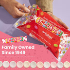 Smarties Candy Bulk Rolls Original Flavor - Gluten & Vegan Free - Classic Sweetness From Family Owned Company Since 1949, Peanut Free & Dairy Free - Perfect Halloween Candy - 3 Pound Bag