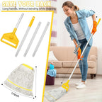 VOUBIEN Commercial Industrial Mop Heavy Duty with 3 Replacement Head