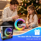 5 in 1 LED Table Lamp with Wireless Charging Bluetooth Speaker