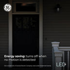 GE LED+ Motion LED Light Bulbs, PAR38 Outdoor Security Floodlights, 15W, Warm White (3 Pack)
