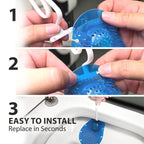 Spargos Rim Hanger Toilet Bowl Cleaner, 12 Pack Ocean Breeze