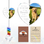 Personalized Pet Memorial Suncatcher - Dog Memorial Gifts for Loss of Dog