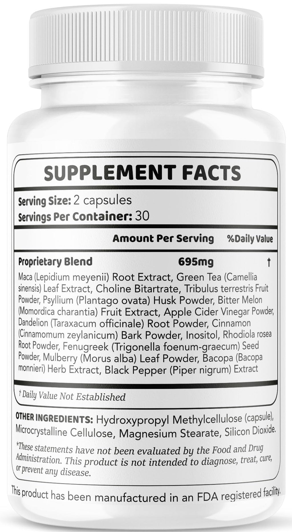 GlucoElixir Pro Capsules - Official GlucoElixir Pro Blood Health Support Advanced Formula Pills - Maximum Strength, Natural Vitamins for Overall Health & Wellness, 60 Capsules for 1 Month